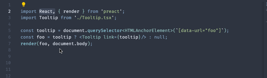 Linting error when JSX without React