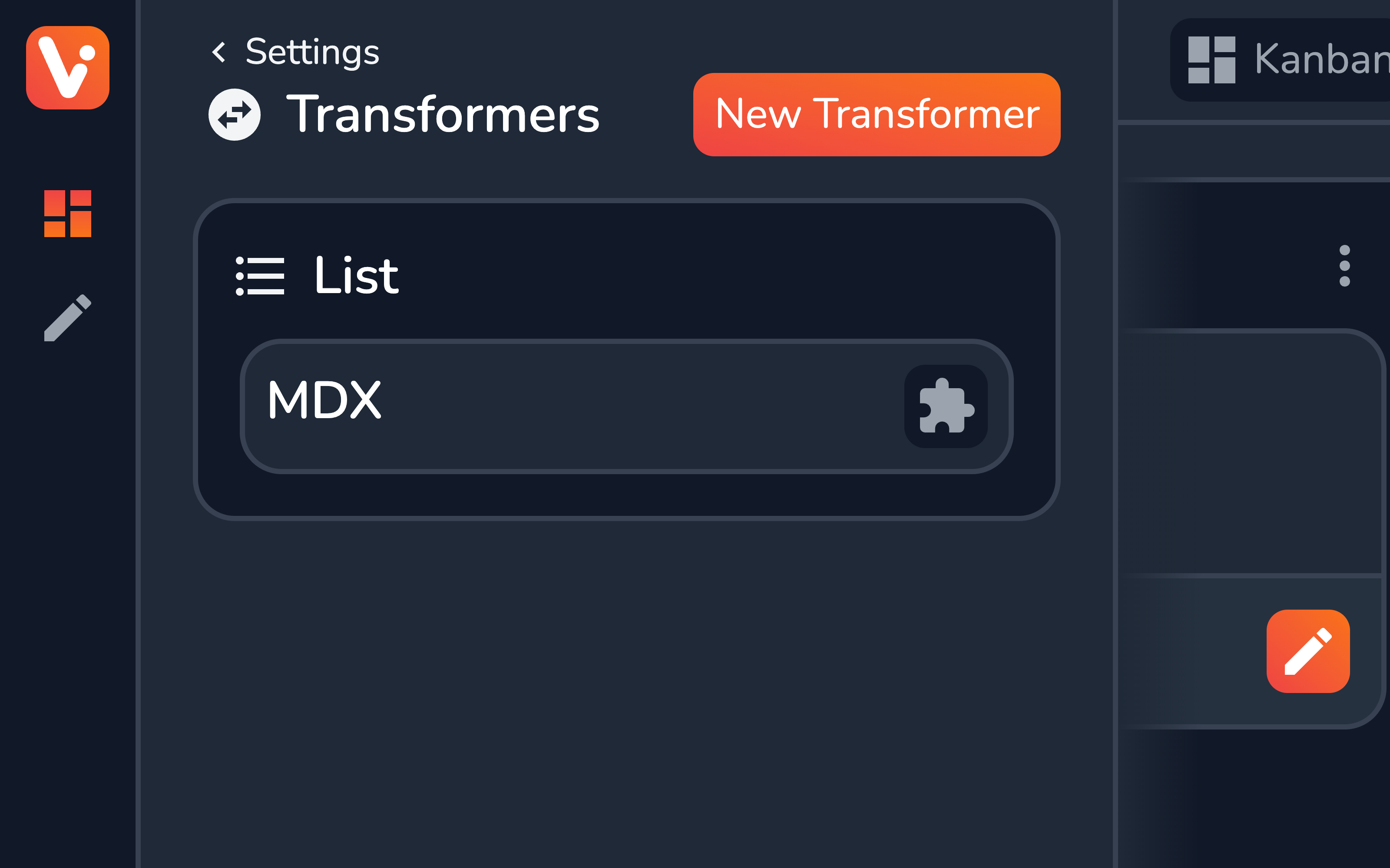 MDX transformer